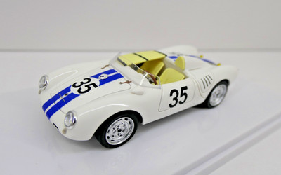 Tecnomodel 1:43 - Porsche 550A RS ''Le Mans 1957 #35 - Hugus/de Beaufort'' - (37)