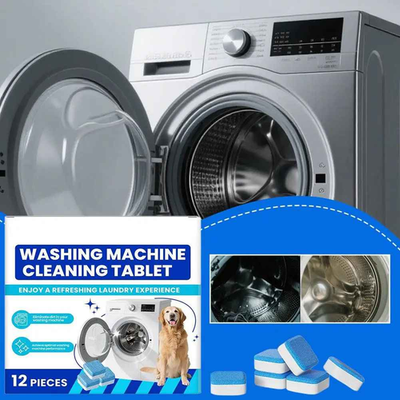 #ad #ad Washing Machine Cleaner Descaler Deep Cleaning Tablets For HE Front $10.99