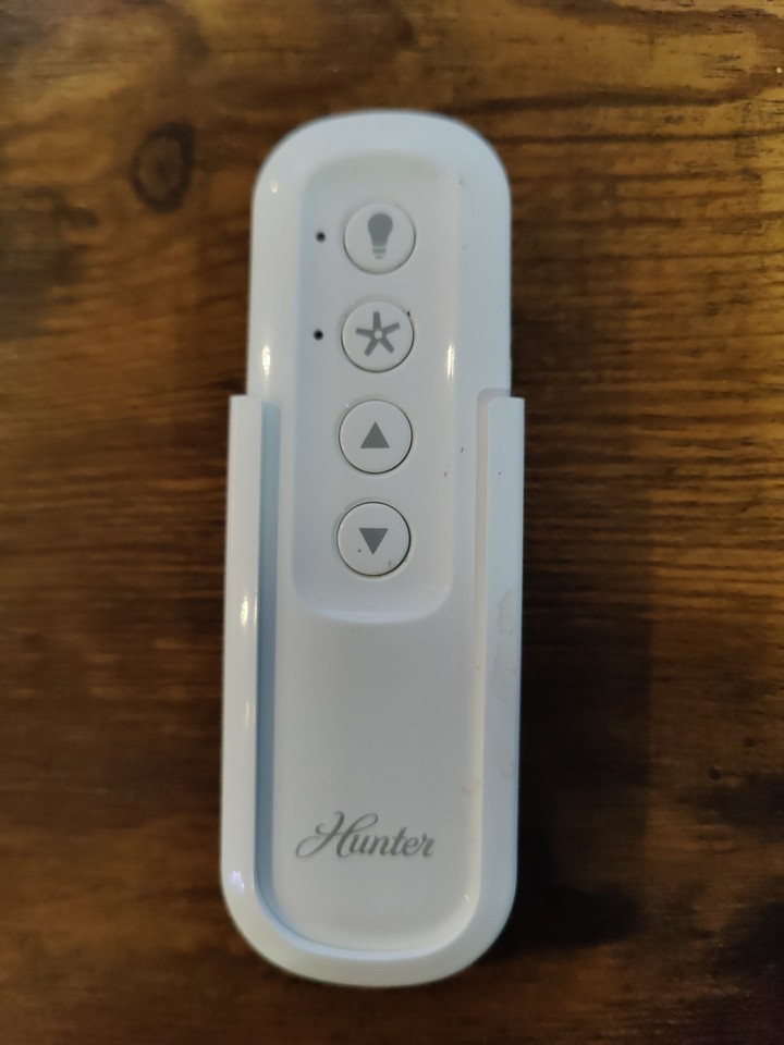 For Hunter Replacement Handheld Ceiling Fan Remote Control White 99372 ...
