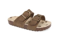 Wonder Nation Labeled Boys Two Buckle Sandals, Size 1- Unisex To Me