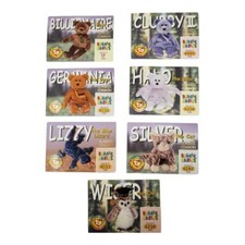 Ty Beanie Babies Series IV Classic Common Cards Lot of 7 Vintage 1999