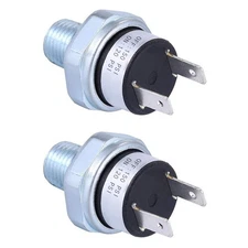 2Pcs Pressure Switch 120-150 PSI For Air Horn System 1/4"-18 NPT Air Switch
