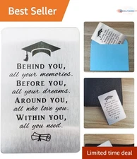 Graduation Card Unisex Gift Inspirational Message School High School College