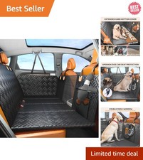 Dog Car Seat Cover Back Hard Bottom Extender For Dogs Supports 600LBS Pet USA