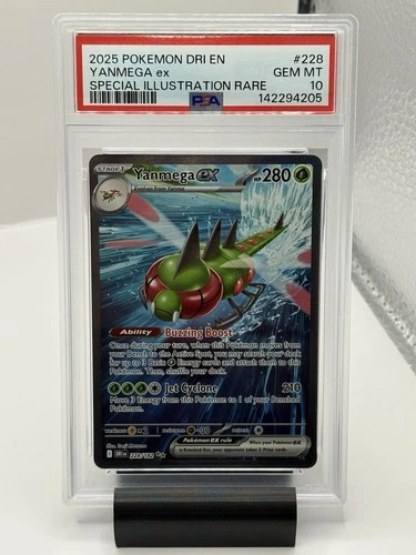 2025 Pokemon Yanmega ex SIR Destined Rivals 228/182 PSA 10 GEM MINT