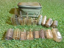 Korum case full of feeders job lot used coarse match fishing set up tackle gear