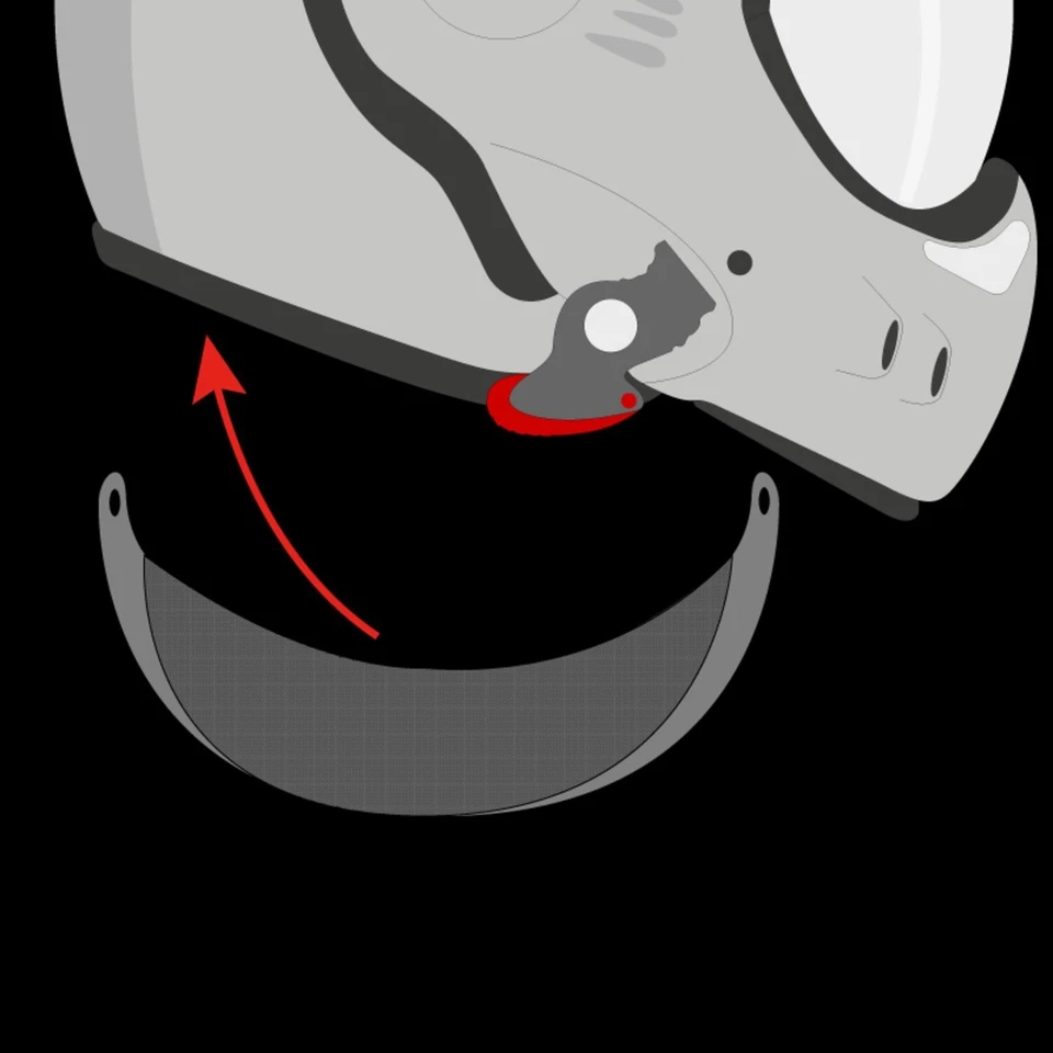 Housse De Cou De Toit V8 Casque Boxer V8 Taille M/2XL - Photo 1/1