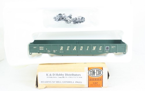 Kit góndola molino escala HO Con-Cor / K&D lectura personalizada 54’ verde RDG 96321 | Zustand: New