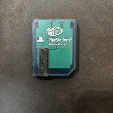 Mad Catz PlayStation 2 PS2 Blue Magic Gate 8 MB Memory Card