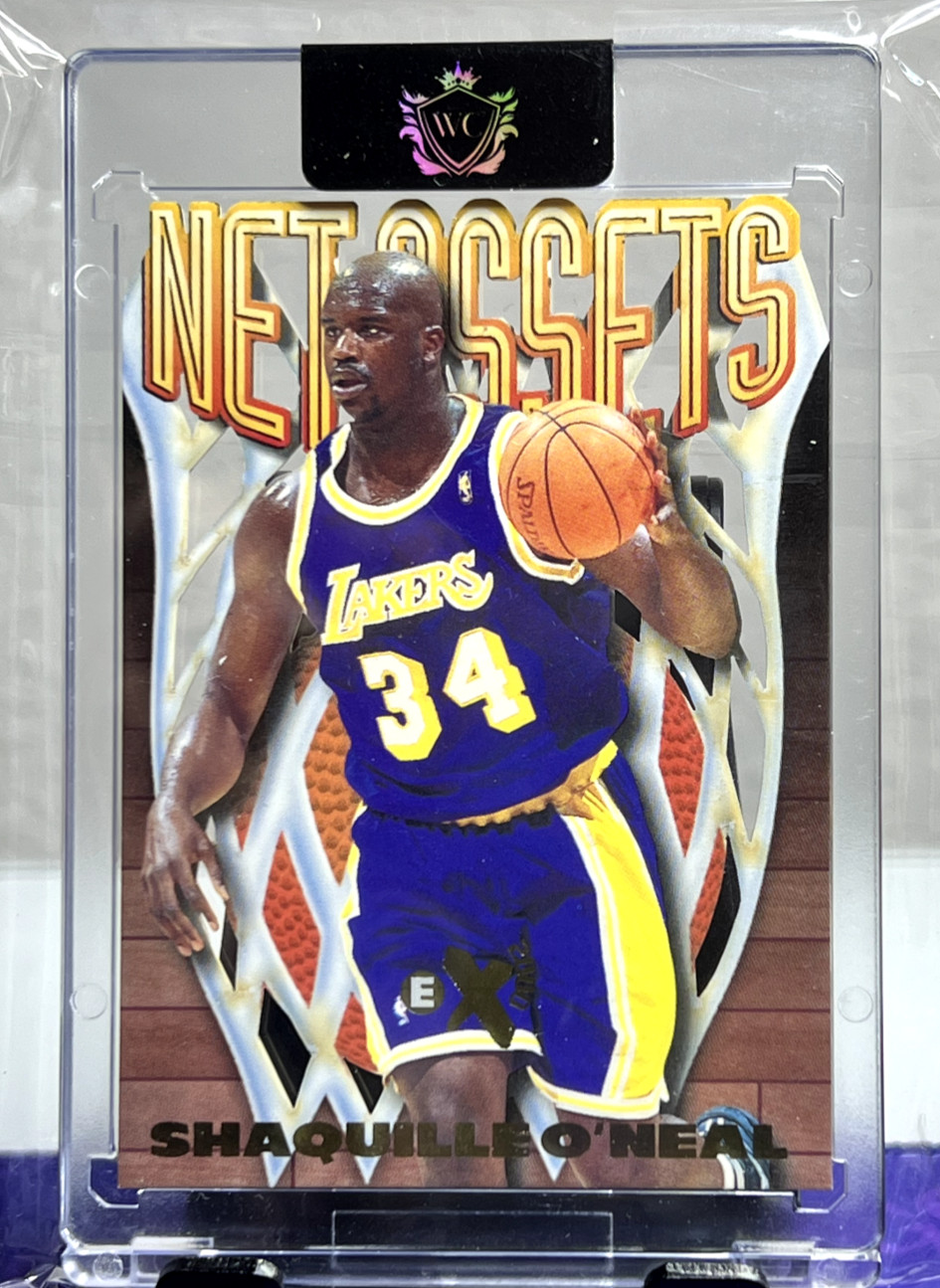 1996-97 Skybox Shaquille O'Neal Net ASSETS #13 E-X2000 Los Angeles Lakers