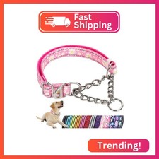 XXL Heavy Duty Martingale Collar for Dogs,Choke Chain for Large Dogs