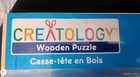 CREATOLOGY Wooden puzzle Military Sailing Ship 5 Sheets New In Plastic — photo 7