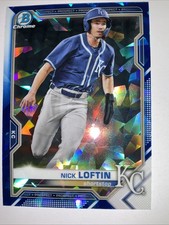 2021 Bowman Chrome Sapphire Edition Nick Loftin Royals (1097)🔥🔥🔥