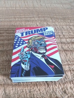 LOT OF 49 DONALD TRUMP 2016 OBEY THEY LIVE COLLECTIBLE CARDS.FREE SHIPPING