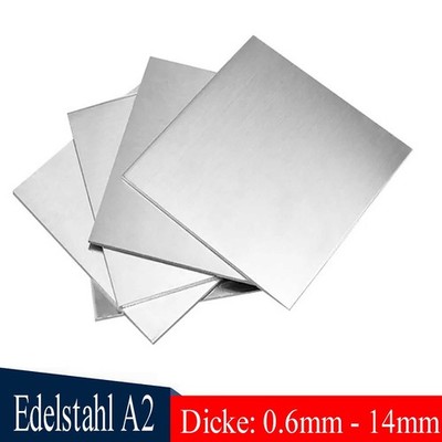 Stainless Steel Plate Sheet Metal Panel Solid Board Thickness 0.6mm 0.8mm - 14mm