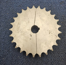 Martin 60B25SS: Roller Chain Sprocket 1" Bore 60 Chain 25 Teeth SS
