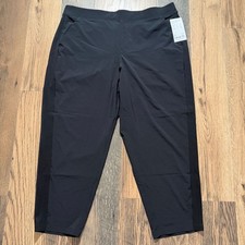 Athleta Brooklyn Mid Rise Ankle Pant Black Size US 22 NWT
