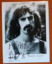 Frank Zappa, Signed Autographed 8x6 Photo