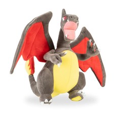 Pok mon Shiny Charizard Plush Toy 10" Fire Dragon Stuffed Figure Game Collector