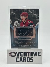 2016-17 Upper Deck Black Diamond - Silver on Black Auto Christian Dvorak #93/125