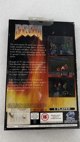 Doom (Sega Saturn, 1997) PAL Version - Boxed with Manual & Reg Card
