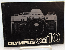 OLYMPUS OM-10 Owners Manual/ Instructions Film Camera USED Paperback