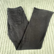 Wild Fable Women  s Jeans Size 12 34x31 Black Low Rise Flare Bootcut
