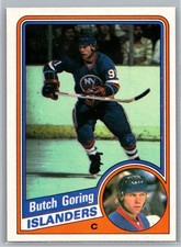 Butch Goring 1984-85 Topps HOCKEY #95 New York Islanders