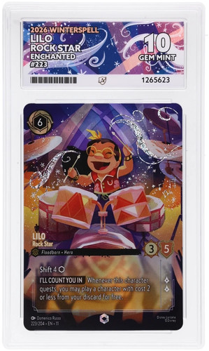 Lilo - Rock Star graded ACE 10 for sale on eBay