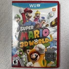 Super Mario 3D World Game (Nintendo Wii U) W/Manual -Working