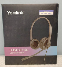 Yealink UH34 Dual Teams USB Headset with Mic -Microsoft Teams Certified