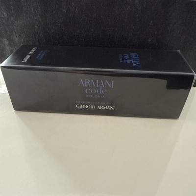Giorgio Armani Code Colonia pour Homme EDT  125ml neu und OVP Rarität