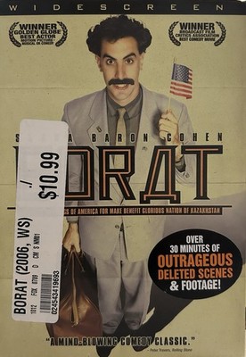20th Century Fox Borat: Cultural Learnings DVD Widescreen Deleted Scenes Sacha  