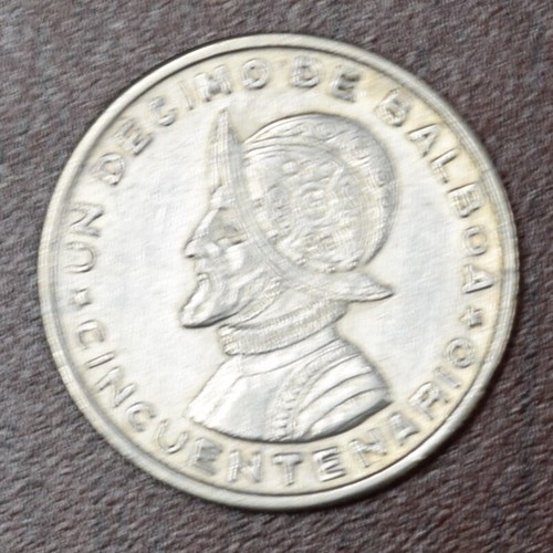 1953 Nice High Grade Panama Un Decimo (1/10) Balboa Silver Coin eBay