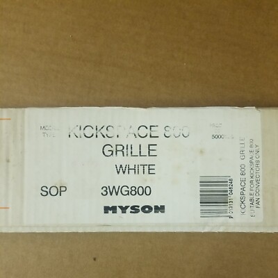 Myson 3WG800 Kickspace White