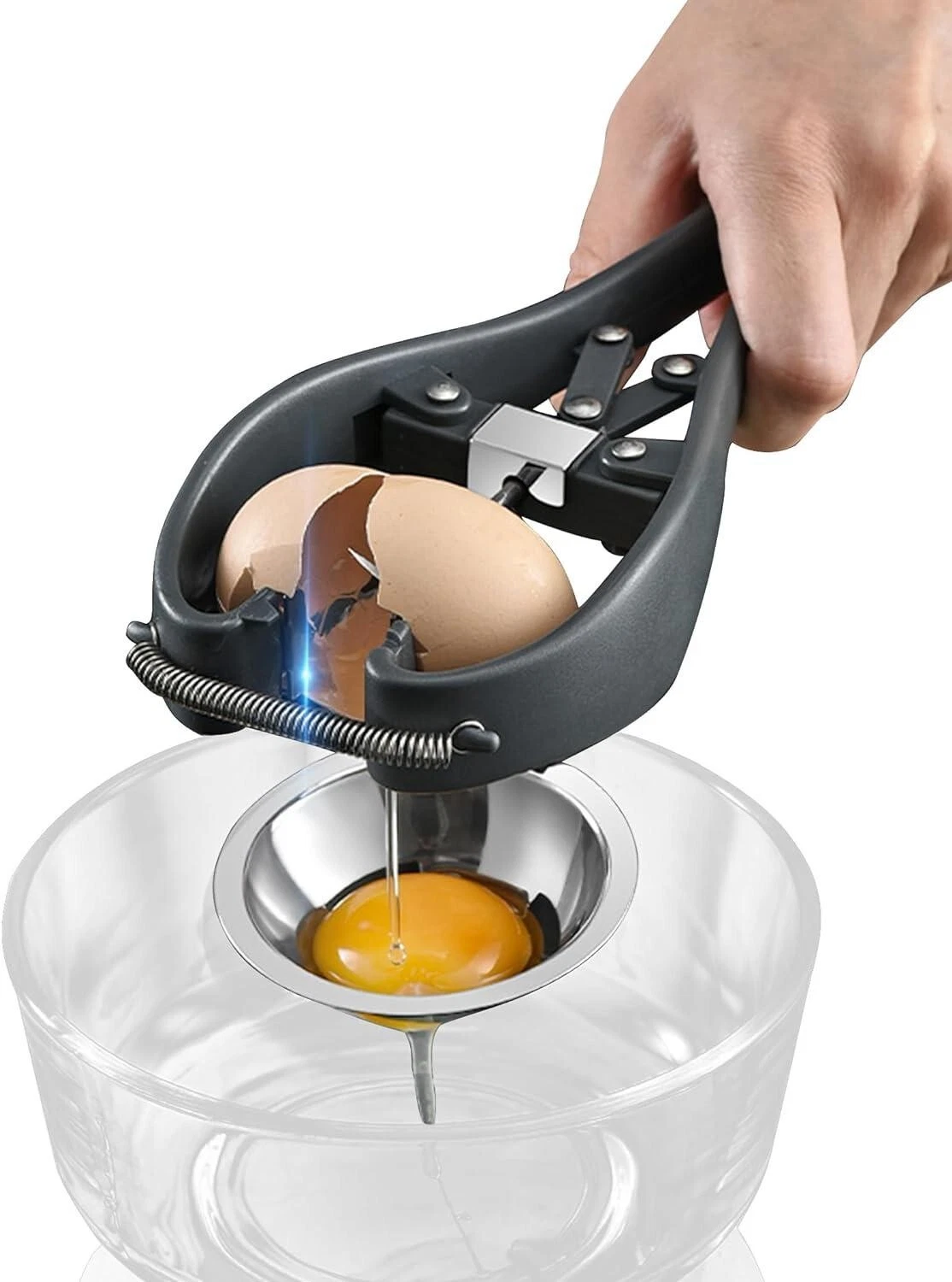 Family Use Egg Cracker Stainless Steel Opener Tool
Opens in a new window or tab