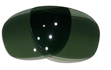 Prada PR 57NS Polarized Green Replacement Lenses 62mm Authentic Glass