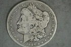 SILVER 1884-P  MORGAN SILVER DOLLAR  VG TP-483