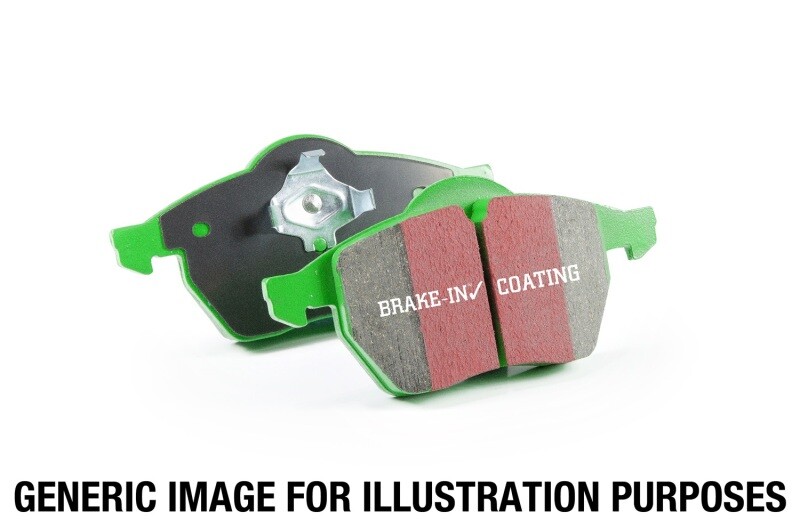 EBC for 81-85 Ferrari Mondial 2.9 QV Greenstuff Rear Brake Pads - ebcDP2415