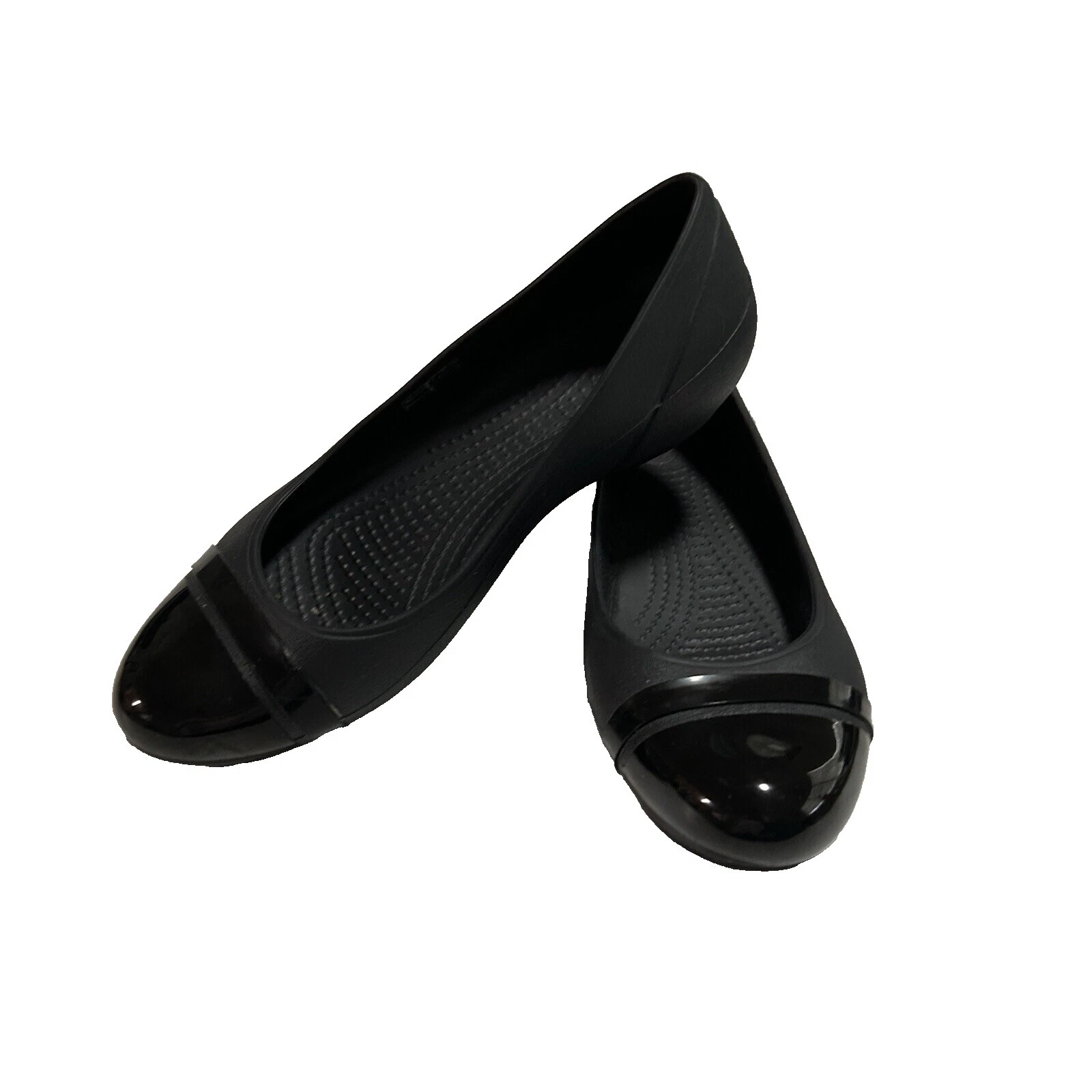 Crocs Patent Leather Flats for Women