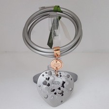 Bracciale Kulto Jewels Argentato con cuore Bracelet Grey