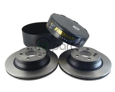 Fremax Rear Rotor PAIR Fits Mercedes GLK 250 E250 BlueTEC