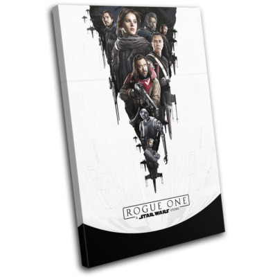 Star Wars Rogue One Poster Gaming EINZELNE LEINWAND WANDBILD Bild Druck