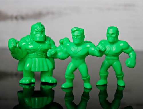 Flash Gorilla Nightwing DC Super Heroes Mini Figure Wendys Kids Meal Toys 2023