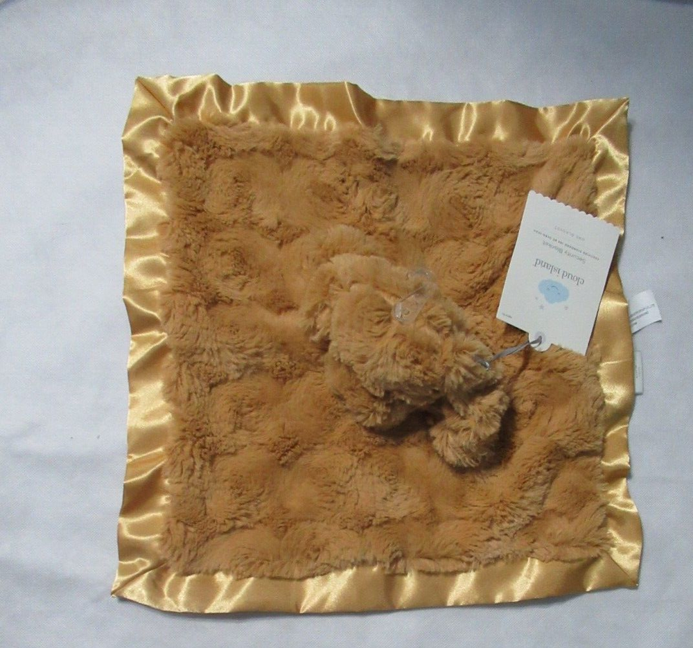 Cloud Island Puppy Dog Security Blanket Lovey New with Tag NWT