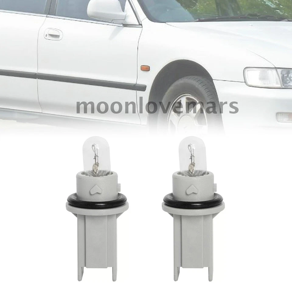 Bombilla de enchufe de luz de marcador lateral 2 piezas para Honda Civic EG6 EK9 Integra DC2 DC2 DA6 Foto 2 de 4