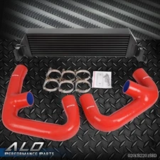 Fit For Volkswagen Golf R GTI MK7 Twin Core Intercooler + Hose Upgrade Kit