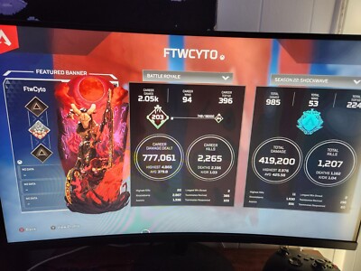 Apex 1x20b 2x4k Rank: Platinum