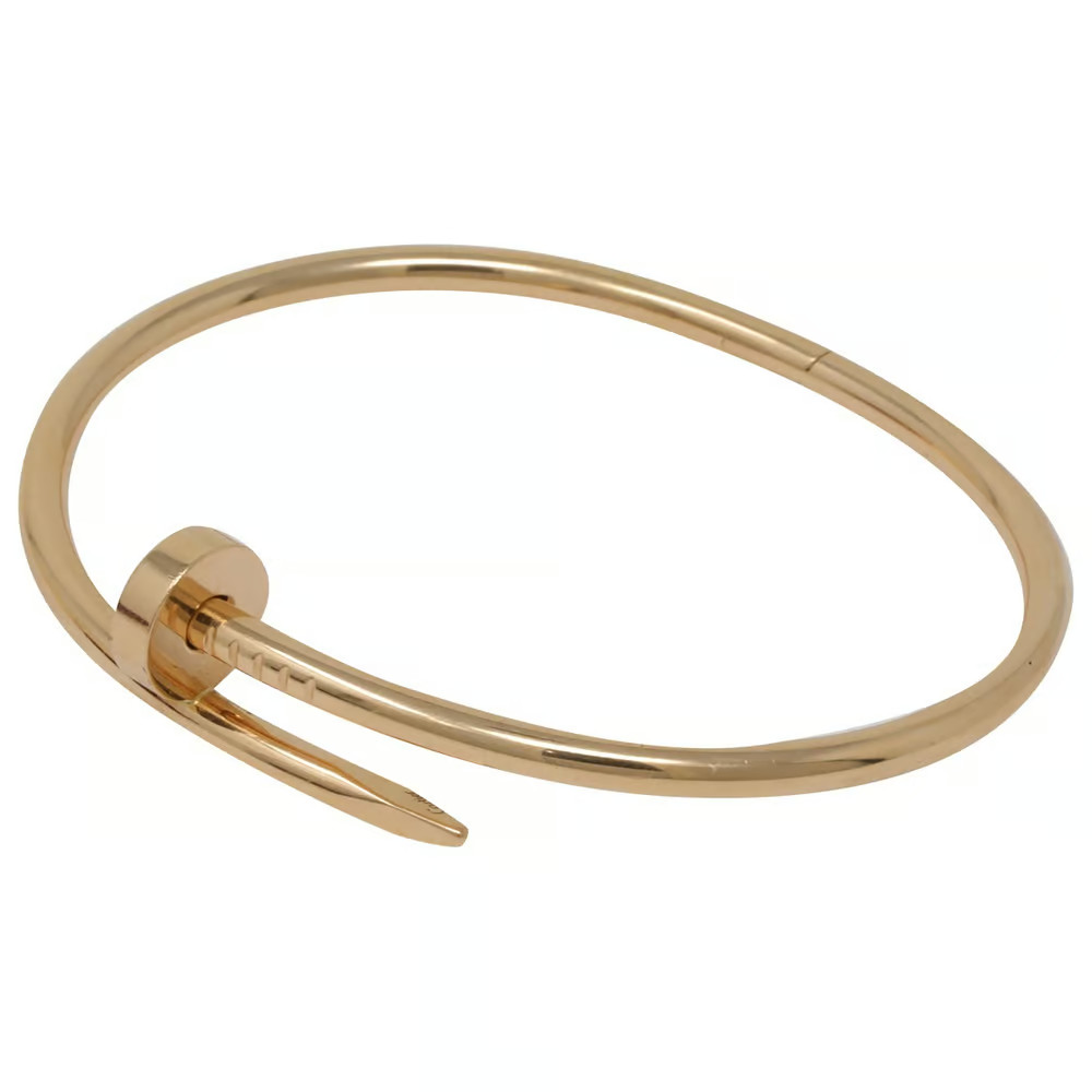 Cartier Juste Un Clou Bracelet, Size 19, Pink Gold