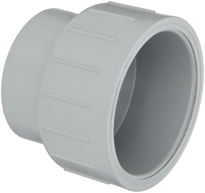 GF Piping Systems CPVC Pipe Fitting Coupling Schedule 80 Gray 4'' x 3'' Slip